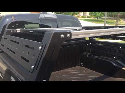 CALI RAISED LED Bed Rack for 2018 Tacoma