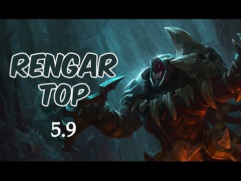 Rengar Top vs Hecarim - Diamond - Season 5 - Patch 5.9