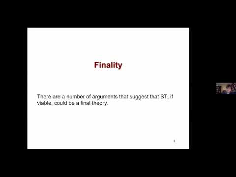 Warsaw Spacetime Colloquium Richard Dawid, 21st January 2022