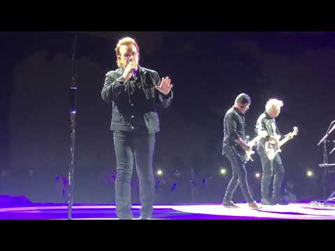 U2 - Bad/The Boxer (snippet) - Tokyo, Saitama Super Arena 05-12-2019