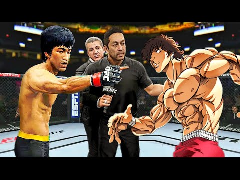 Baki the Grappler vs. Bruce Lee - EA Sports UFC 4 Rematch