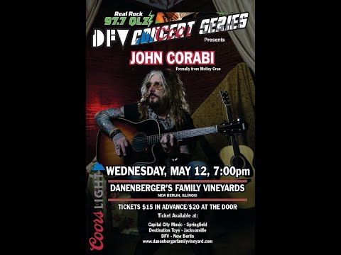 John Corabi New Berlin IL 05 12 2021 AUDIO ONLY - Mötley Crüe