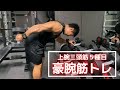 強い男の豪腕を作る要。上腕三頭筋の筋トレ