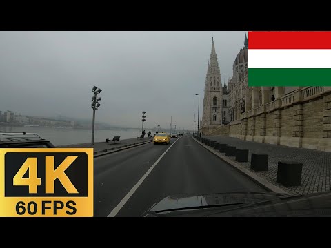 🚗 Driving in BUDAPEST | HUNGARY #4k60fps