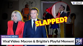 Viral Video: Macron and Brigitte’s Playful Moment