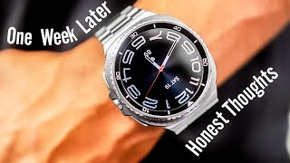 Living with the Galaxy Watch 8 Classic for a Week (Honest Thoughts)