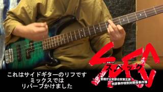 SPEC 「波のゆくさき」ベースで弾いてみた