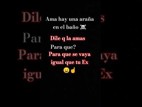 La araña: yo q?👁️👄👁️