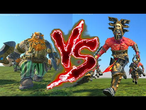 Doomseekers VS Wrathmongers. Total War Warhammer 3