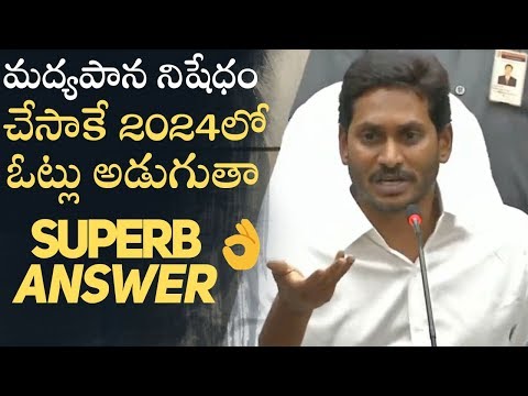 YS Jagan Promises to Ban Alcohol In Andhra Pradesh