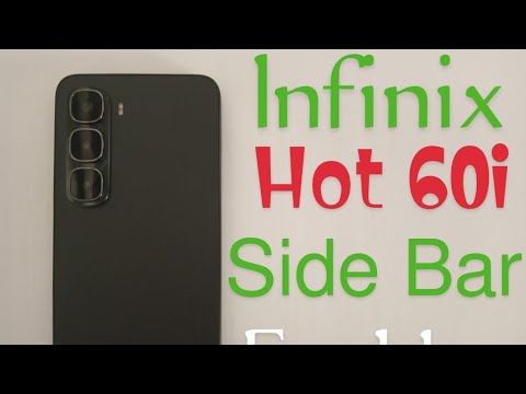 Infinix Hot 60i smart side bar enable / Infinix hot 60i hidden setting 