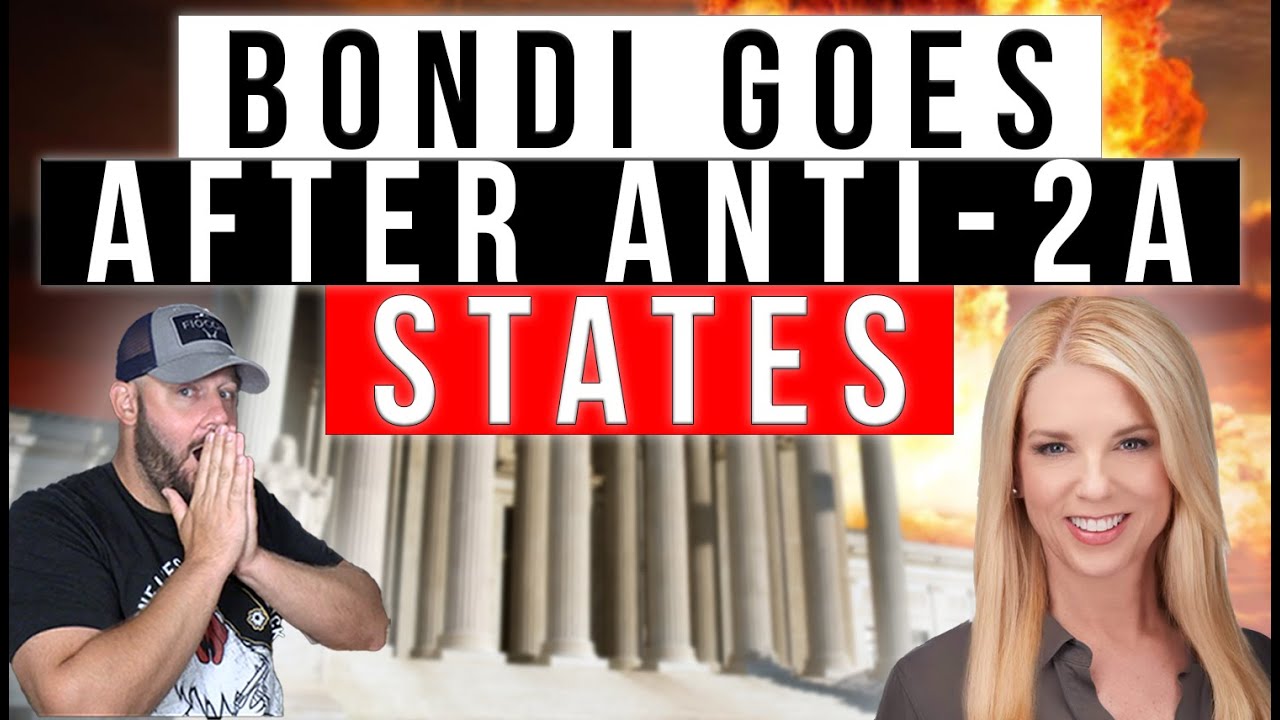 AMAZING NEWS: Bondi Drops A BOMB As DOJ Begins "Investigations & Lawsuits" AGAINST Anti-2A States!