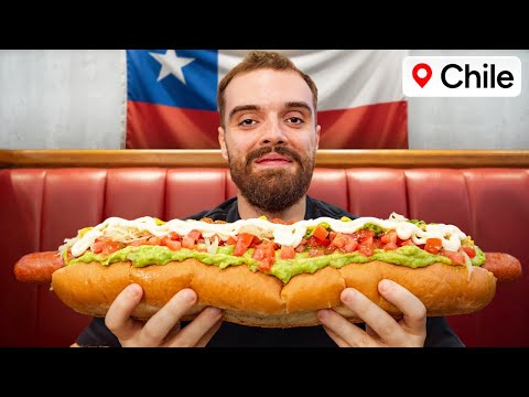 Probando Comida Callejera de Chile