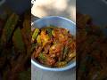 Spicy Masala Bhindi In Just 60 Seconds ️ Shorts Masalabhindirecipe Bhindi
