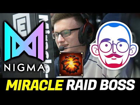 NIGMA vs 5MEN — Raid Boss MIRACLE & Unexpected Mistake