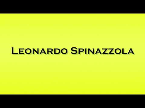 Pronunciation of Leonardo Spinazzola