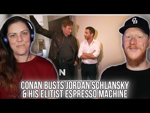 Conan Busts Jordan Schlansky & His Elitist Espresso Machine REACTION | OB DAVE REACTS