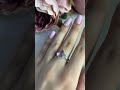 Серебряное кольцо с аметистом 3.133ct