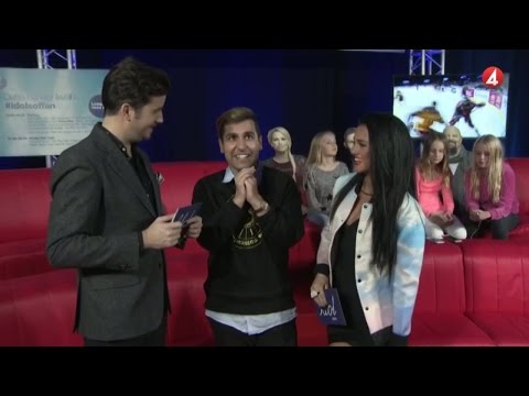 Daniel Paris får danspanik i #Idolsoffan - Idol Sverige (TV4)