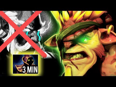 This Is How You Counter Magic Team by Bristleback 3 Min Hood of Defiance WTF Game Dota 2