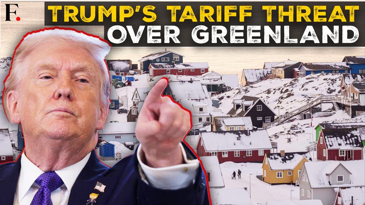 LIVE: Trump Threatens 25% Tariffs Over Greenland As Europe Protests; Starmer, Macron Hit Back