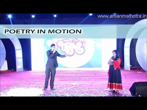 Aman Malhotra Aman Malhotra (Anchor) | Poetry compilation