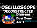 Sonic 3D Blast Diamond Dust Zone Act 1 Oscilloscope Deconstruction
