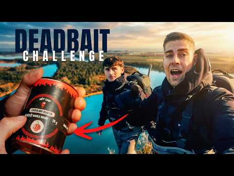 🎣 200€ DEADBAIT CHALLENGE | Houseboat, Ice & the Hottest Chili in the World 🌶️💀