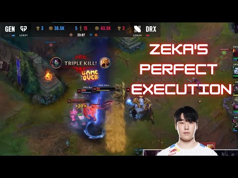 Zeka's Akali It Is Ruthless - GEN G vs DRX