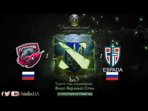 Winstrike Team vs ESPADA game 3 TI8: Регіональні Квал. - СНД [українською] by violinUA & taitake