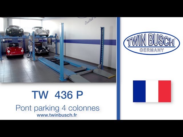 Pont parking élévateur 4 colonnes 4T Premium par CONSOGARAGE - 4 618,80 €  TTC