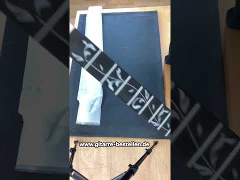 E-Gitarre Bausatz Tree of Life HalsNeck, 24 Bünde, Blackwood Griffbrett