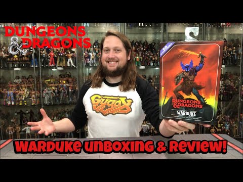 Warduke NECA Dungeons & Dragons Unboxing & Review!