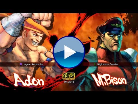 GamerBee ( Adon ) vs hanada99 ( Bison ) SSF4 AE 2012 HD | PhilaGilla