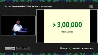 Bridging the gap: Teaching FOSS on YouTube