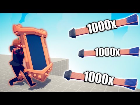 HALLOWEEN MIRROR SHIELD vs 1000x OVERPOWERED UNITS - TABS | Totally Accurate Battle Simulator 2023