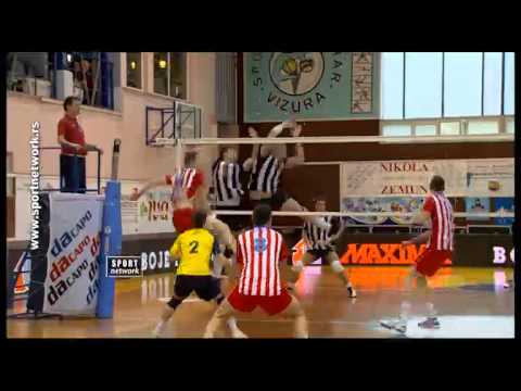 03.05.15 Odbojka, Partizan - Crvena zvezda 2-3