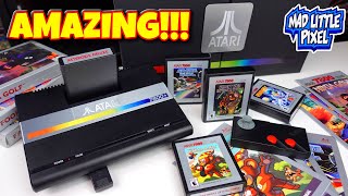 Atari 7800+ Complete REVIEW! It Blew Me Away! 🤯 A MUST OWN?!