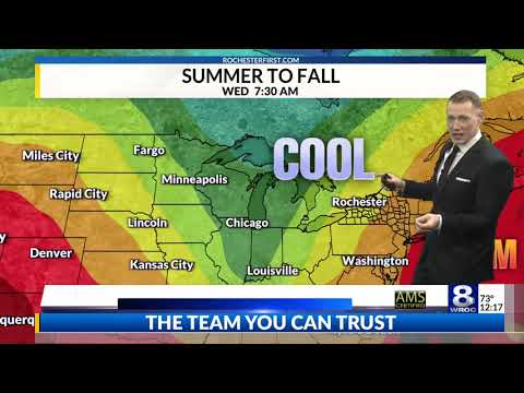 Monday afternoon weather forecast — September 20, 2021