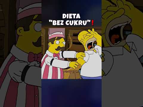 Dieta bez cukru? Takhle by chtěl hubnout každý! | YTP Shorts 376 #Erton #Simpsonovi #TheSimpsons