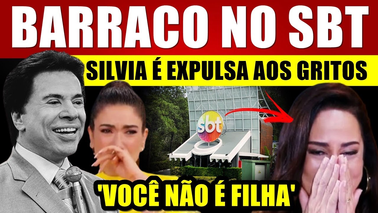 BARRACO NO SBT! Sílvia Abravanel é EXPULSA por PATRÍCIA de ESTÚDIO, após perda de SILVIO SANTOS