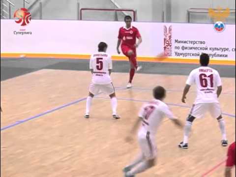Gols:Progresso x Sibiryak - Superliga Russa de Futsal 2013/14 - (2 jogos) rodada 4