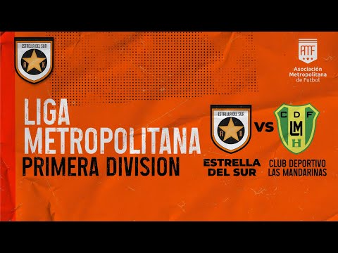 C.D.F LAS MANDARINAS VS ESTRELLA DEL SUR - FECHA 7 - LIGA METROPOLITANA