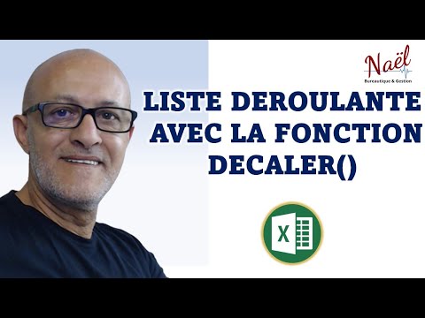 comment modifier liste déroulante excel