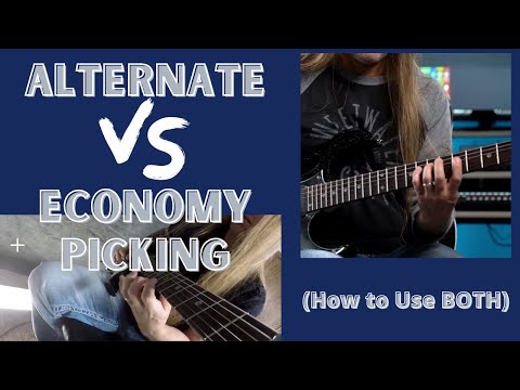 Monday Guitar Motivation: Alternate Picking VS. Economy Picking (and WHY)