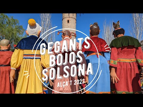Gegants de Solsona  - Gegants Bojos al Alça't 2023 de Sallent