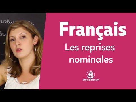 Les reprises nominales