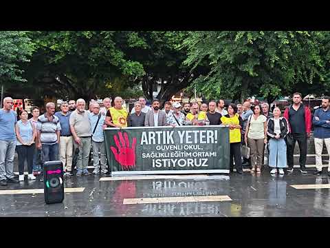 Osmaniye'de Öğretmenin Okul İçinde Öldürülmesi Eğitim Sen Adana Şube Tarafından Kınandı