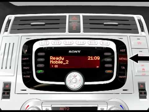 Ford Sony Activation of Connected Mobile Phone