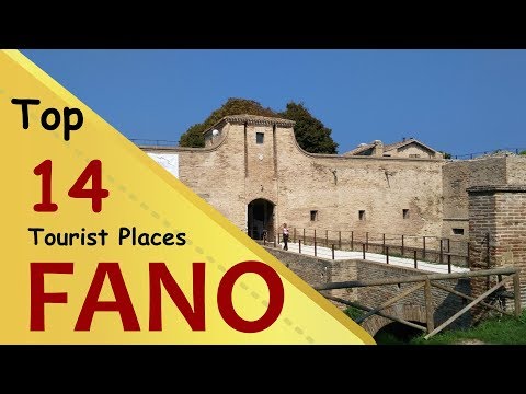 "FANO" Top 14 Tourist Places | Fano Tourism | ITALY